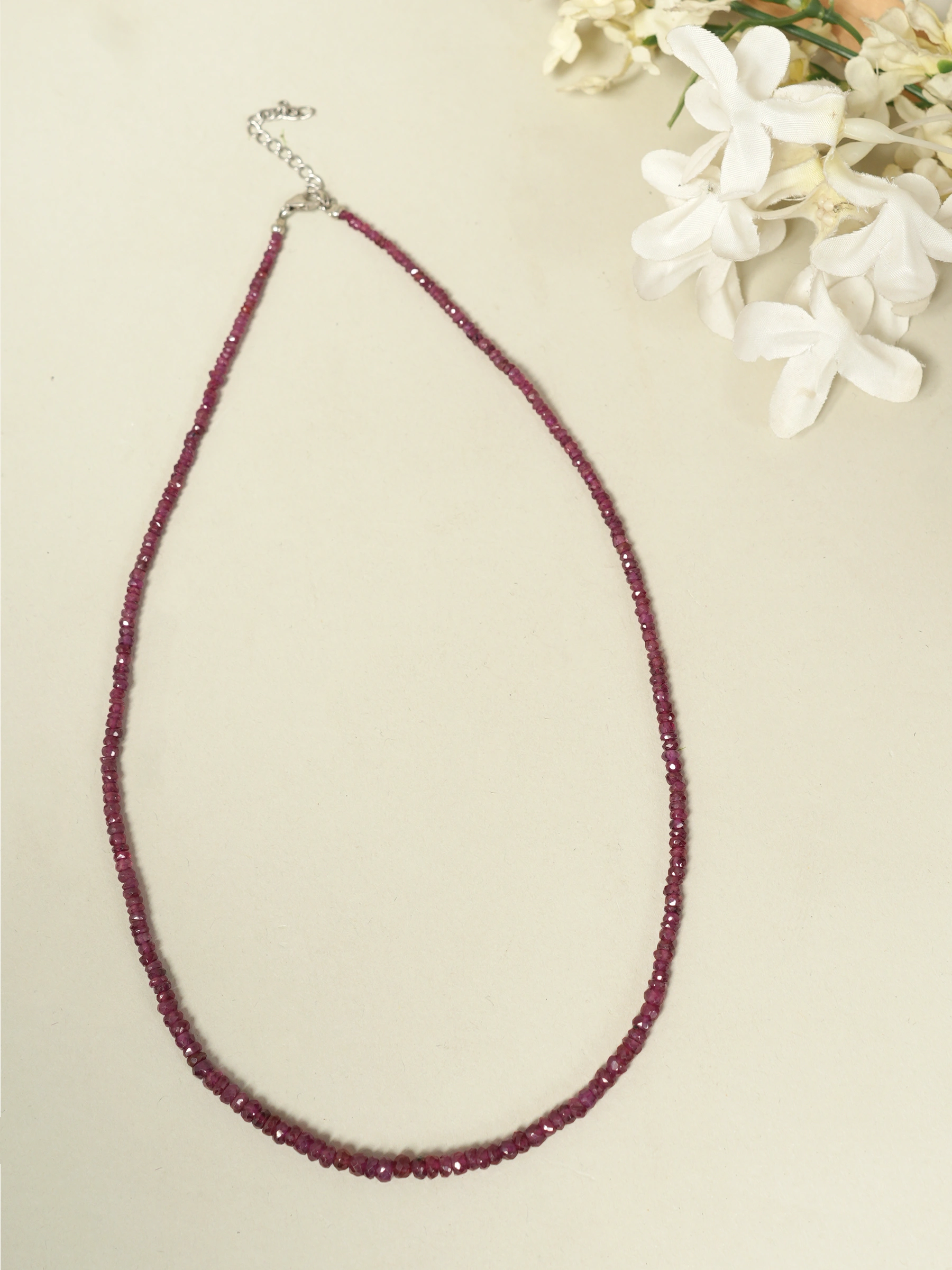Natrual Ruby Necklace