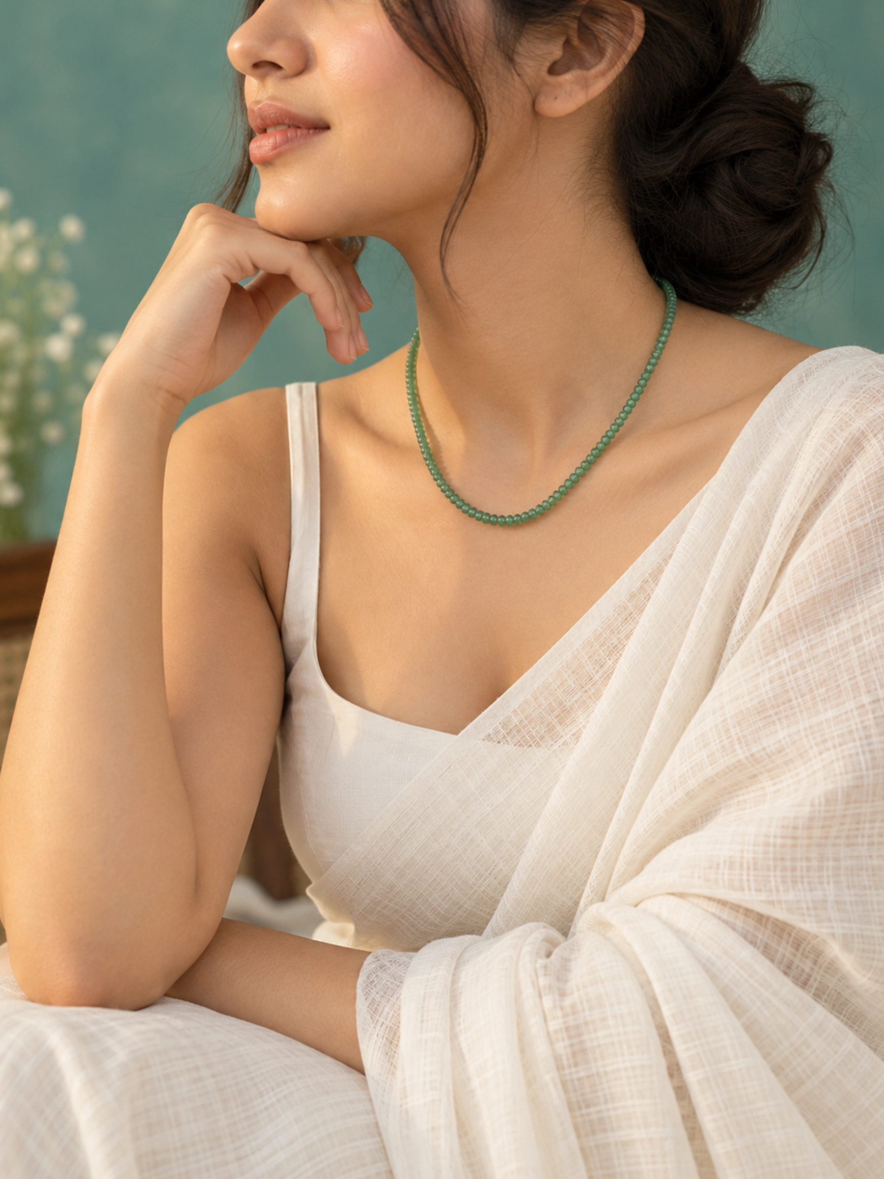 Natural Emerald Necklace
