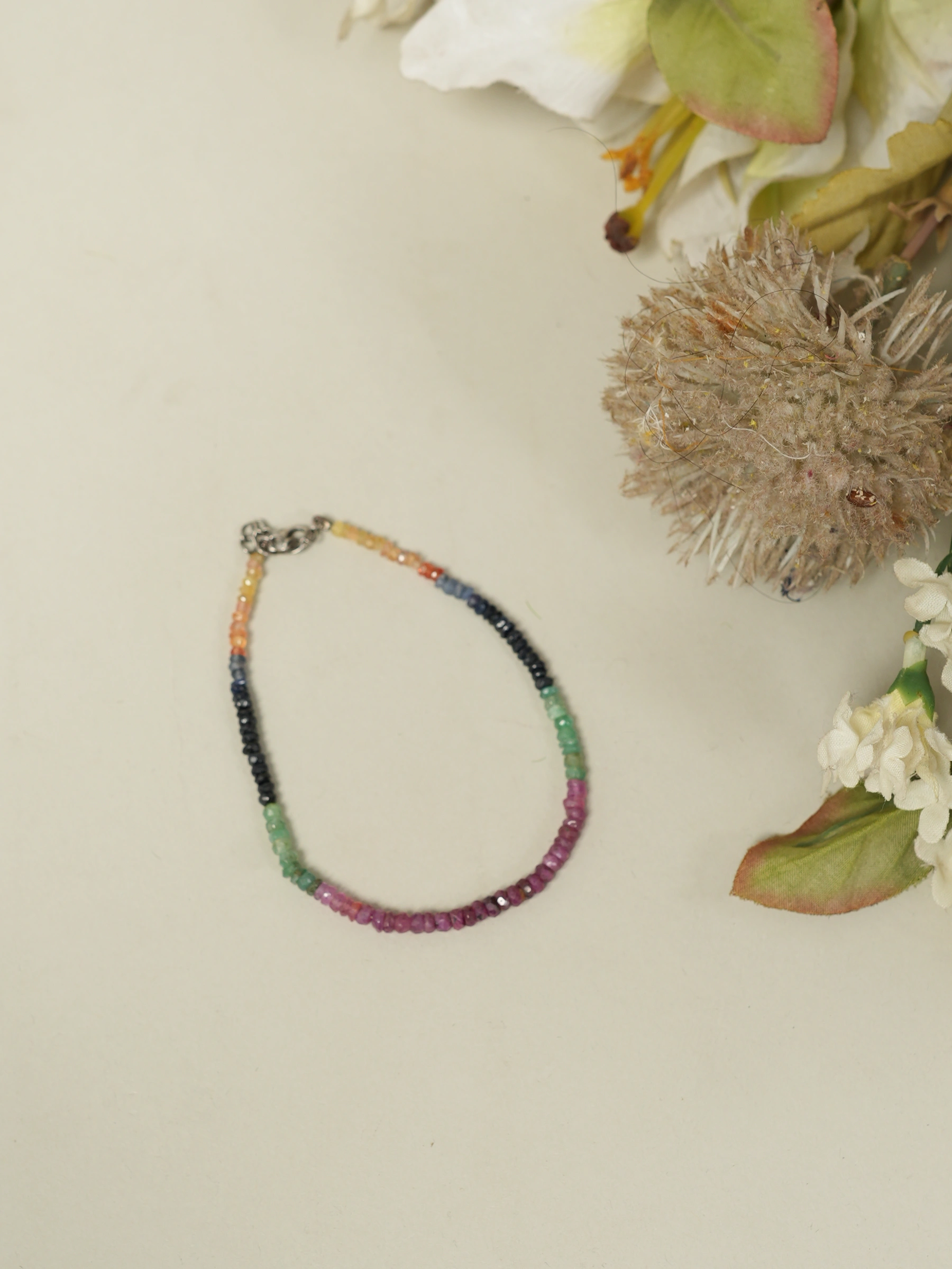Natural Gemstone Beads Bracelet