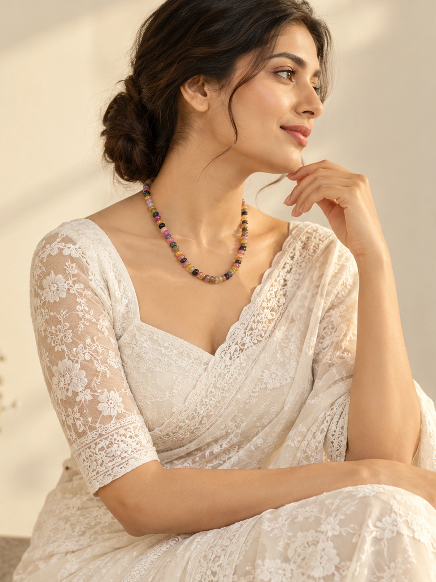 Precious Gemstone necklace