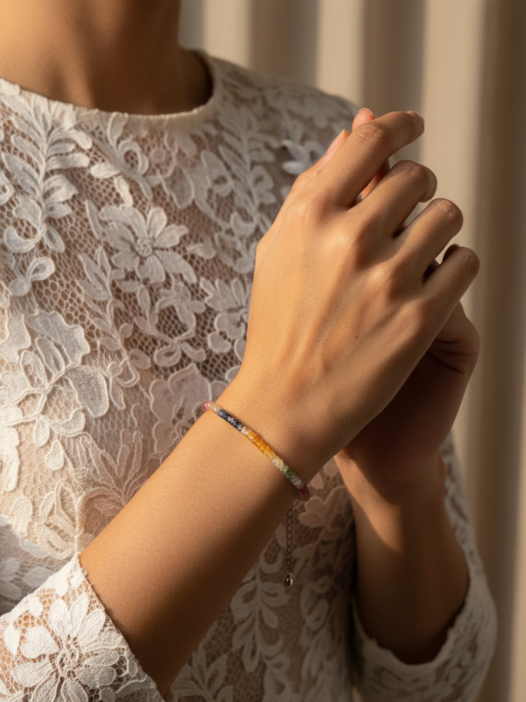 Sapphire gemstone Bracelet`