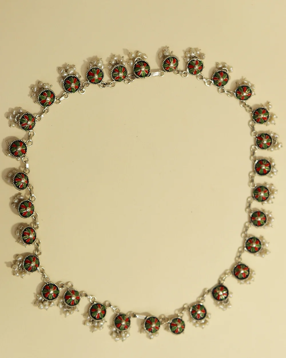 Traditional 925 Silver Handmade Anklet