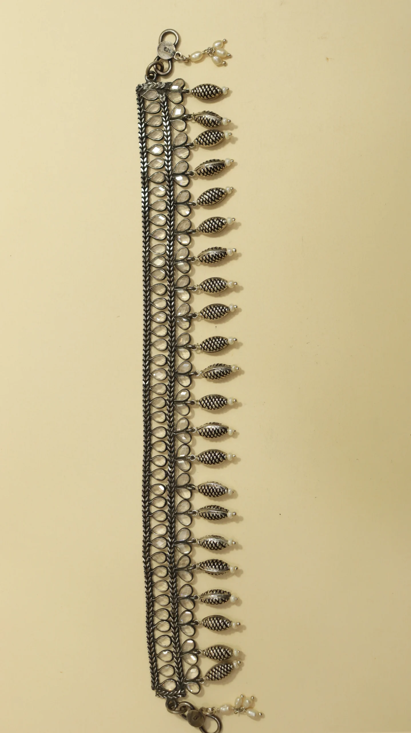 silver anklet for women