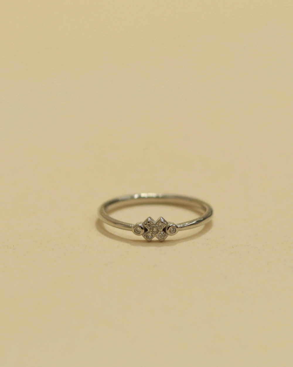925 Silver Delicate Floral Ring