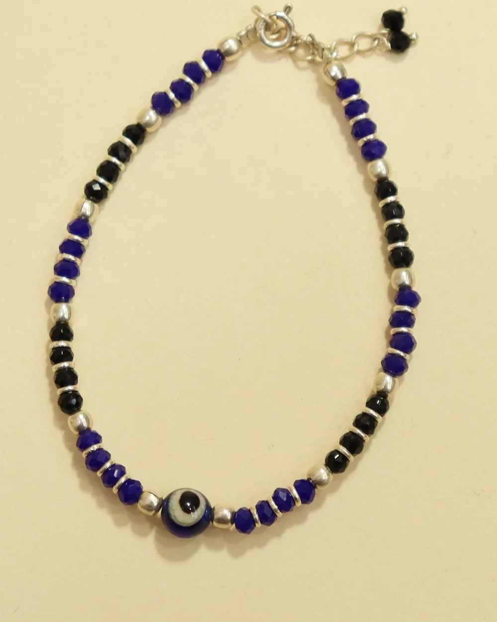 925 Silver Kids Evil Eye Nazar Battu Bracelet