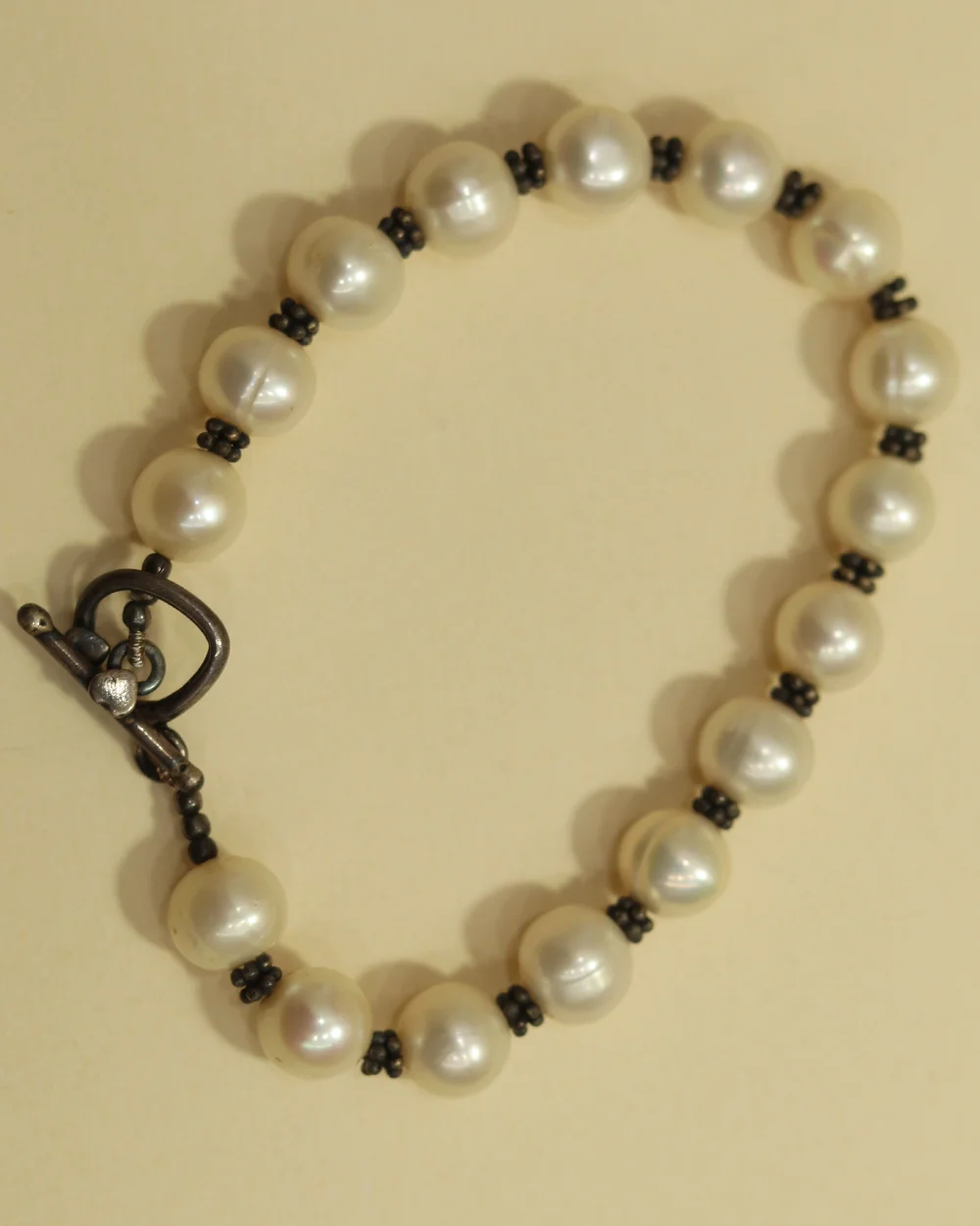 925 Silver Pearl Bracelet for Women