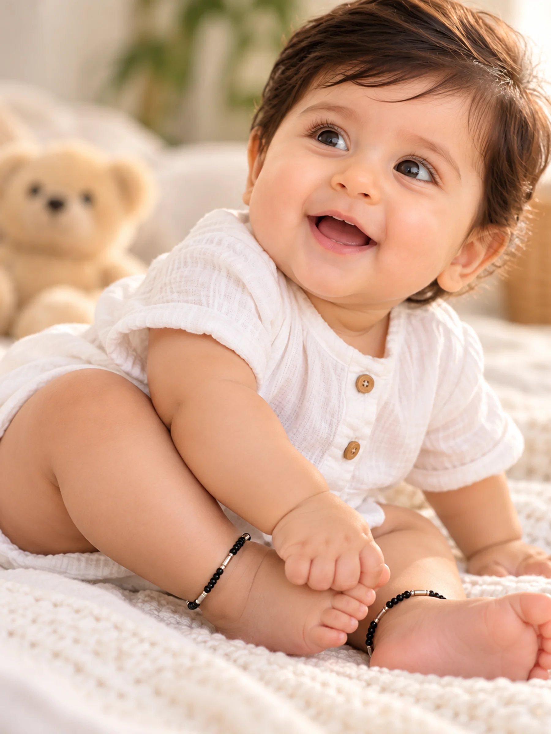 925 Silver Traditional Baby Nazar Battu
