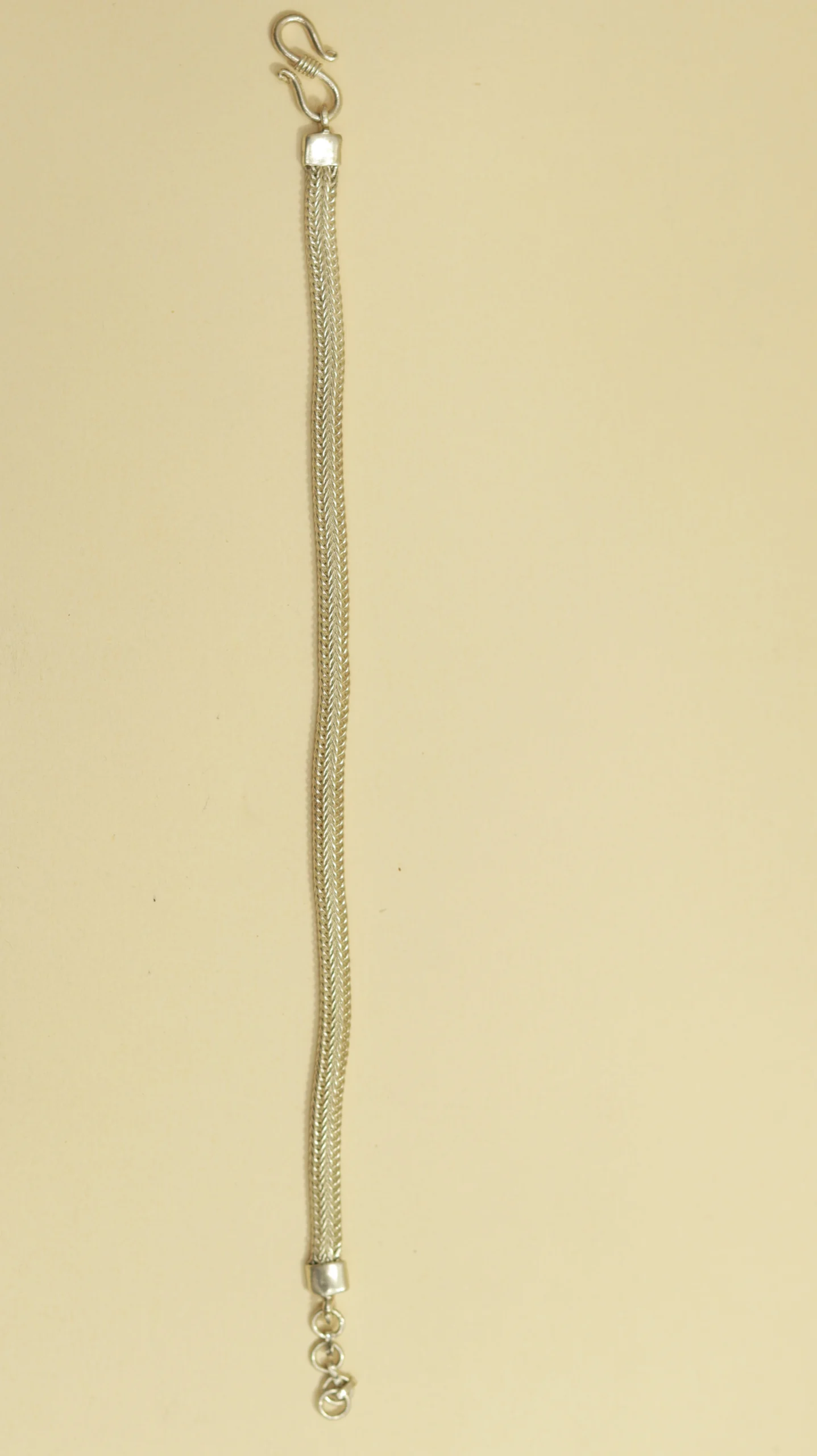 Braided 925 Sterling Silver Bracelet