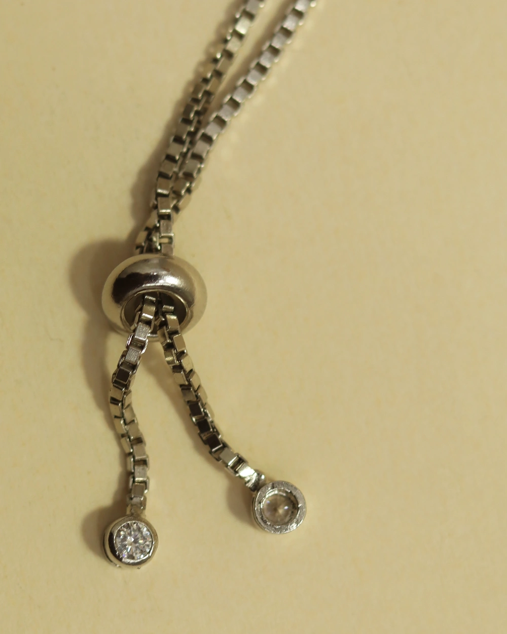 Delicate Silver Charm Bracelet for Women
