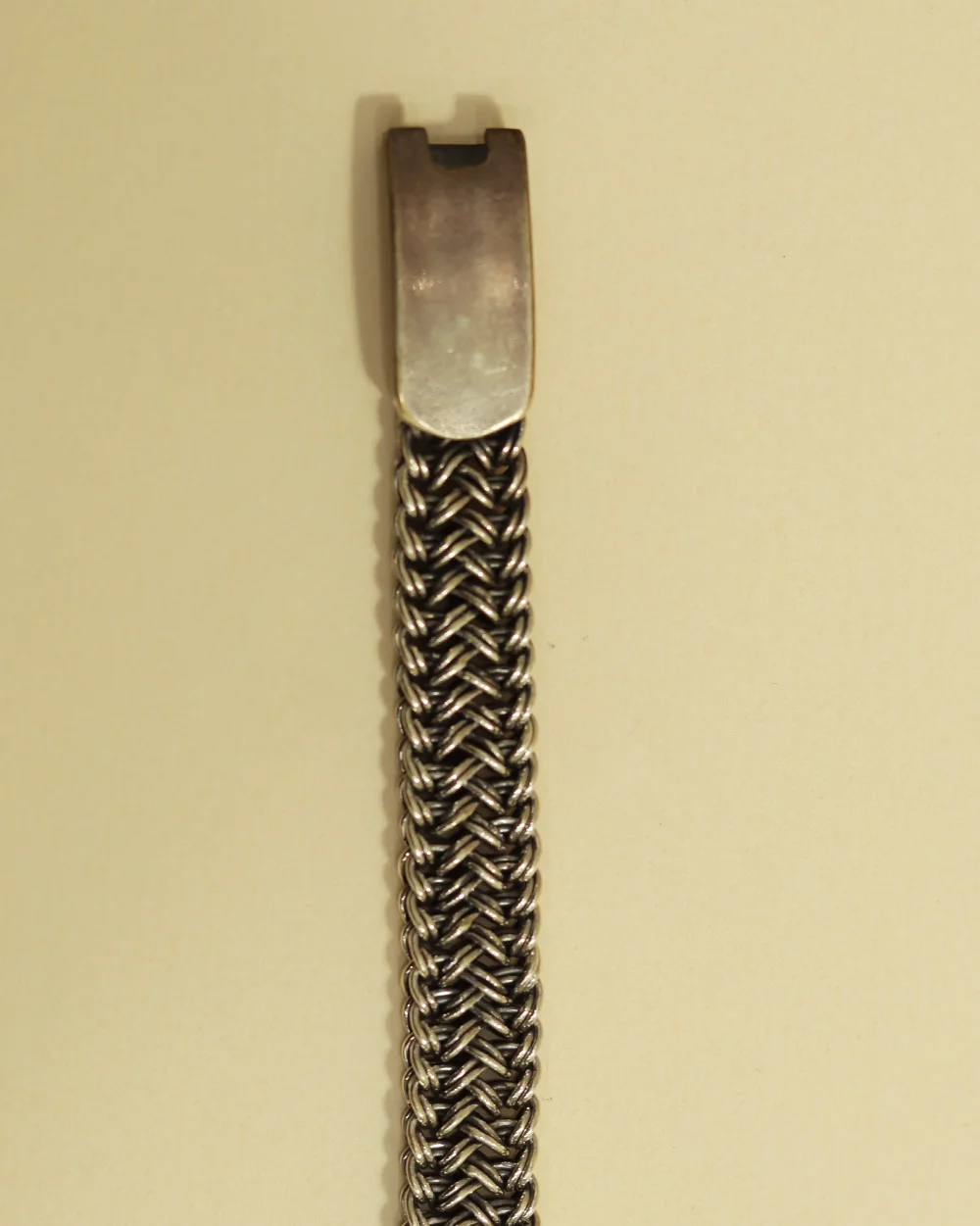 Modern 925 Silver Statement Bracelet