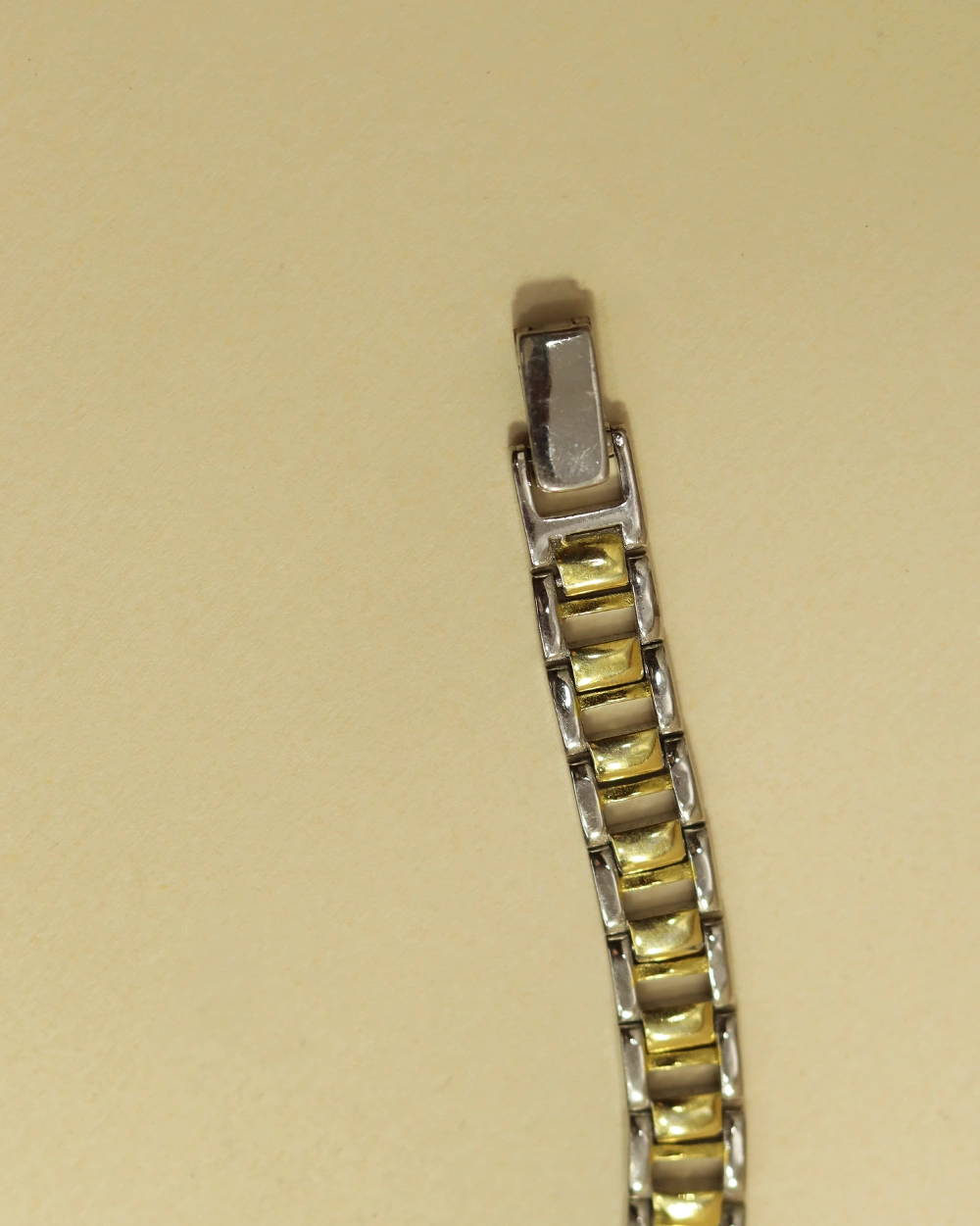 Modern Sterling Silver Link Bracelet