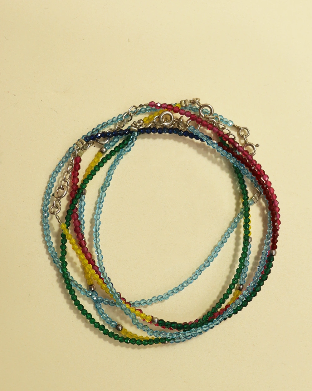 Multicolor Gemstone Beaded Bracelet for Women