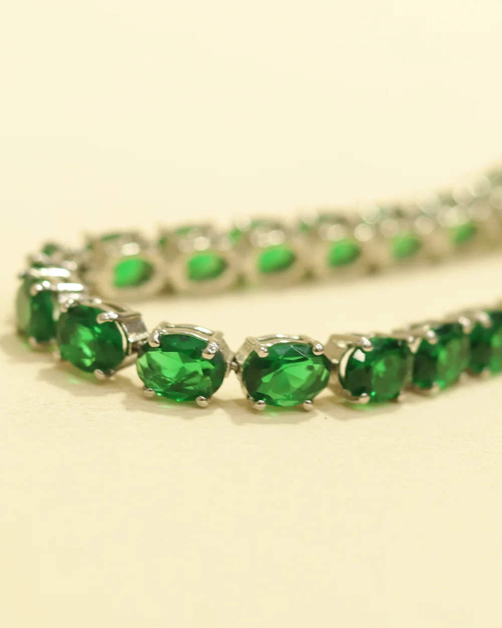 gemstone tennis bracelet