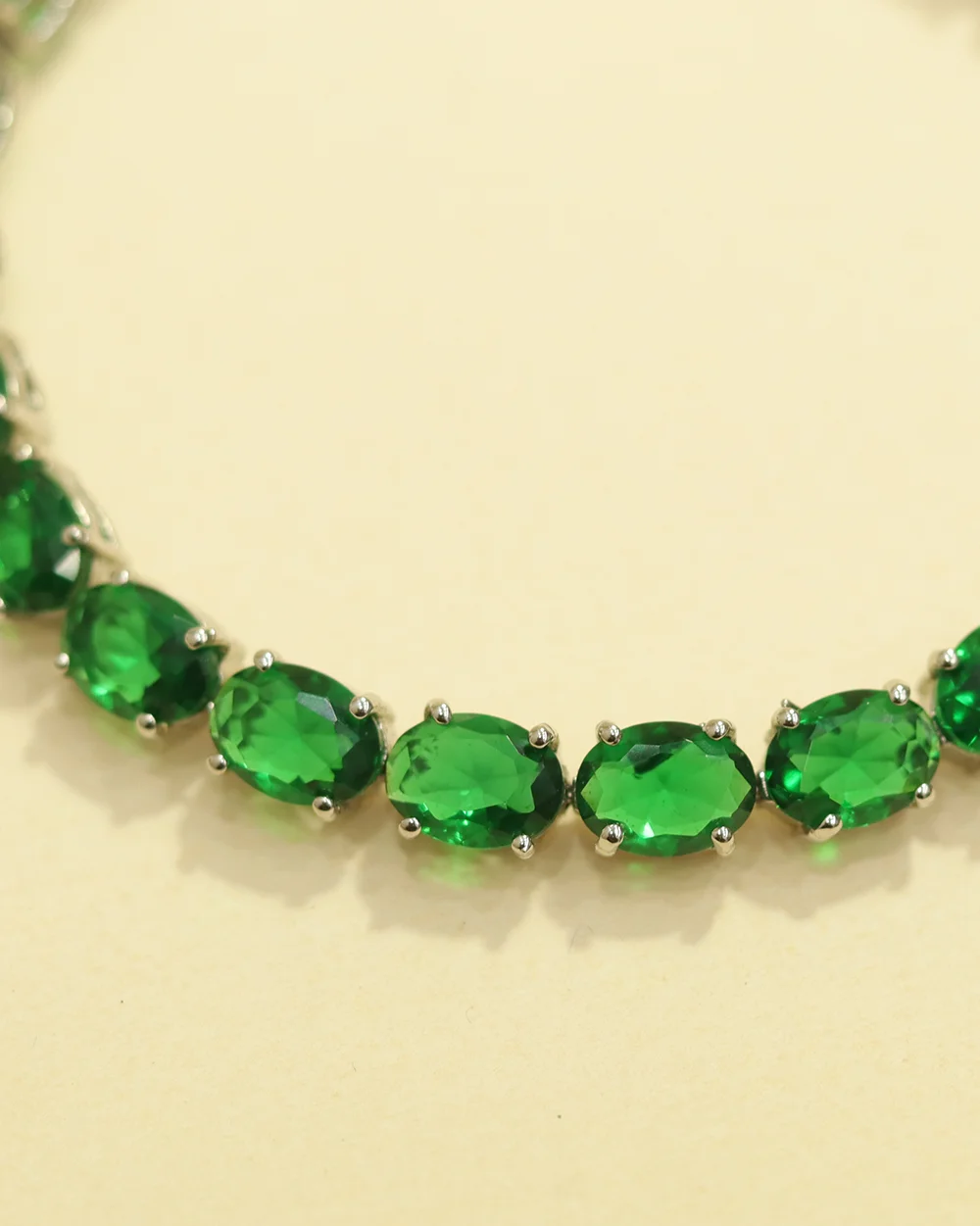 green stone bracelet